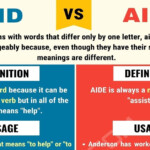 Aid Vs Aide How To Use Aide Vs Aid In Sentences 7ESL