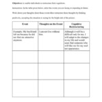 Decatastrophizing Worksheets 5 OptimistMinds
