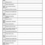 Feeling Words Therapist Aid DBT Worksheets