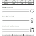 Free Printable Coping Skills Worksheets Edu For Kid