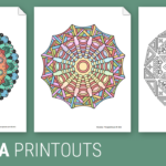 Mandalas Worksheet Therapist Aid