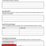 Mental Health Safety Plan Template 2023 Template For Free