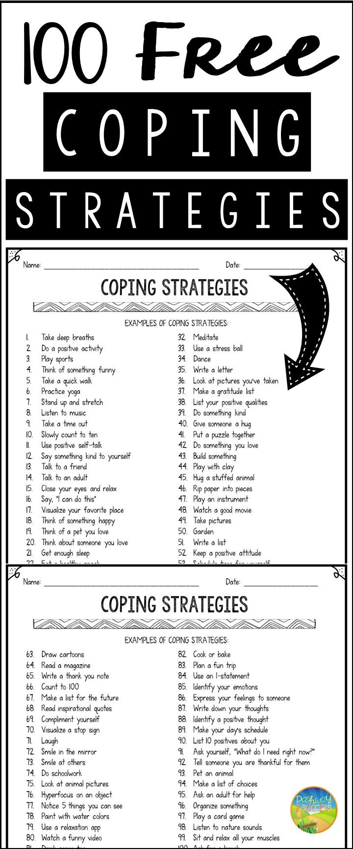 Stress Management 100 FREE Coping Strategies For Anxiety Anger