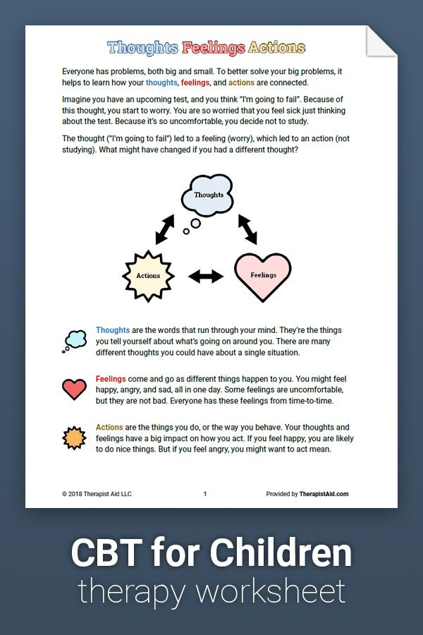 30 Cbt Child Anxiety Worksheets