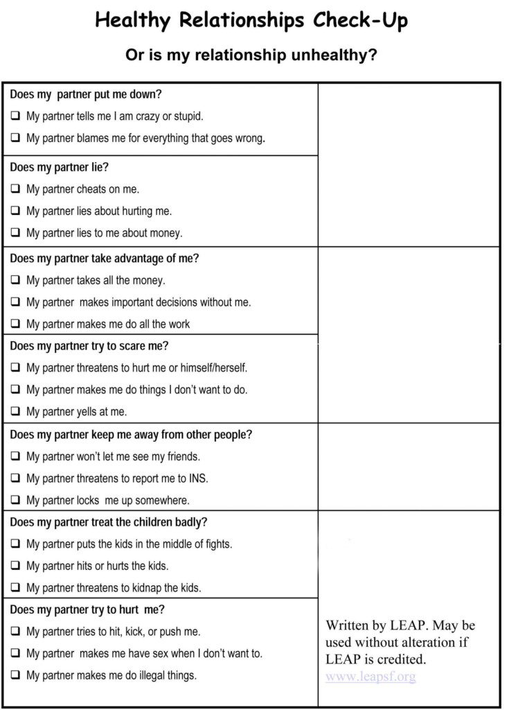 30 Printable Couples Therapy Worksheets Worksheets Decoomo