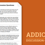 Addiction Discussion Questions Worksheet Therapist Aid DBT Worksheets
