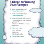 Anger Management Skills Worksheet Therapist Aid Anger Management