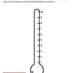 Anger Thermometer Free Printable