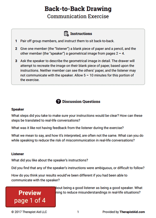 Back To Back Drawing Activity Templates Oblivionmodmanagertutorial