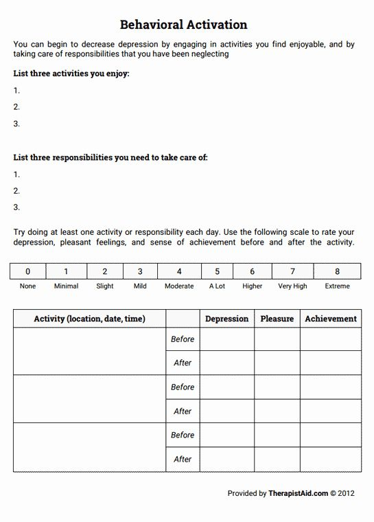 Behavior Change Plan Worksheet Buzzinspire