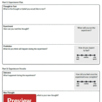 Behavioral Experiment Worksheet Therapist Aid Cognitive Therapy
