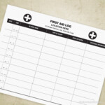 First Aid Log Printable Personalized 2nd Grade Math Worksheets