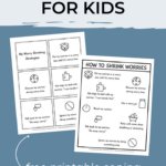 Free Printable Coping Skills Cards Printable World Holiday