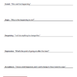 Grief Recovery Method Worksheets