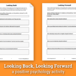 Looking Back Looking Forward Worksheet Therapist Aid DBT Worksheets