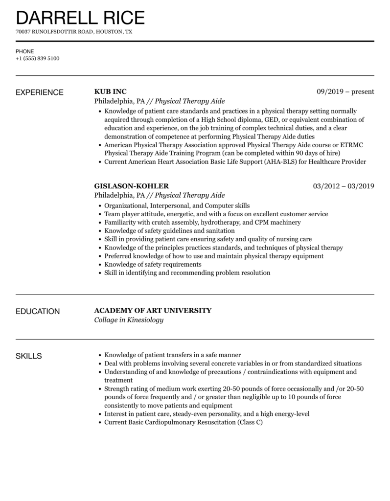 Physical Therapy Aide Jobs Nyc Kristeen Milne