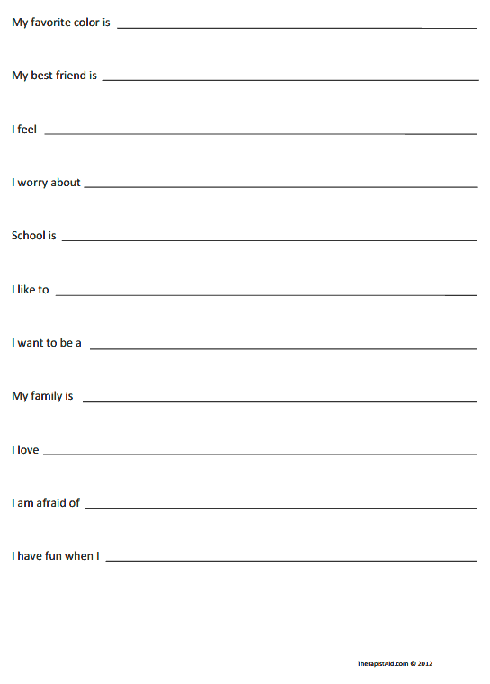 Sentence Completion Worksheets Kindergarten Grade 5 Math Worksheets Pdf