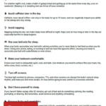 Sleep Hygiene Be Inspired
