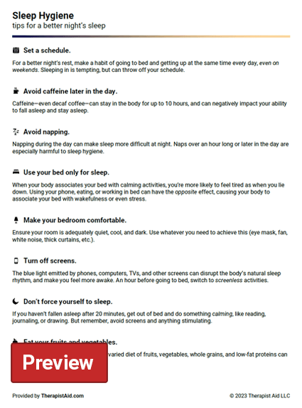 Sleep Hygiene Be Inspired 