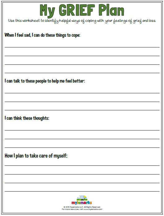 Stages Of Grief Pdf Therapist Aid He Had A Big E Journal Galleria Di
