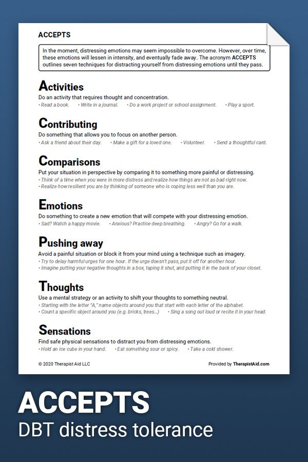 Therapist Aid Dbt Accepts TherapistAidWorksheets