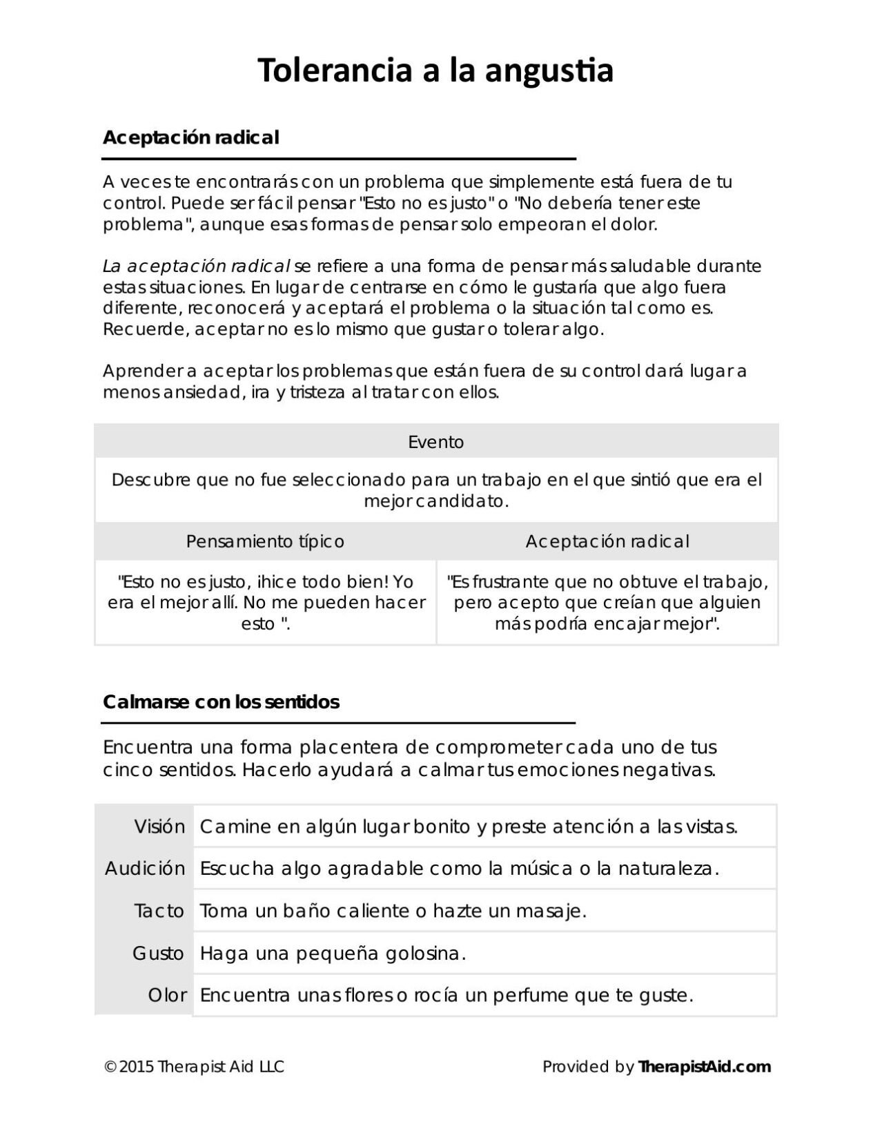 Spanish therapist aid therapistaidworksheets