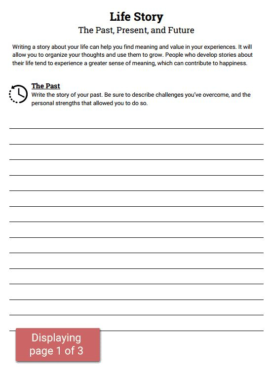 Trauma Narrative Worksheet Studying Worksheets