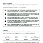 Trauma Worksheets For Adults