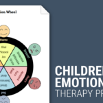 Wheel Of Emotions Children Worksheet Therapist Aid